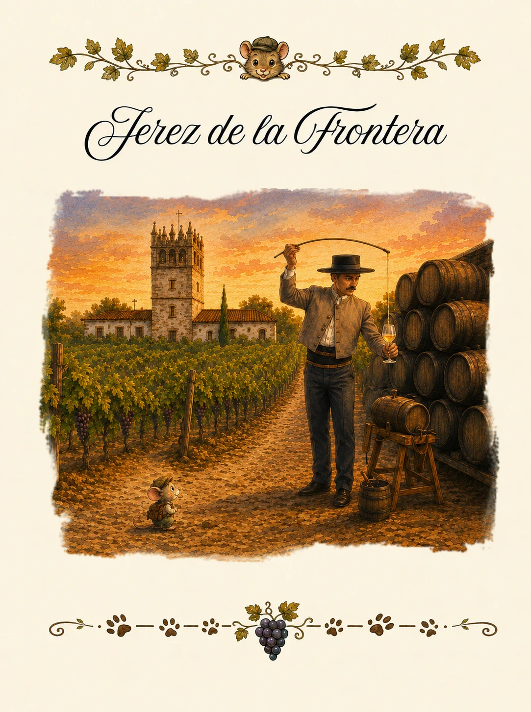 Jerez de la Frontera en El origen del Ratoncito Pérez